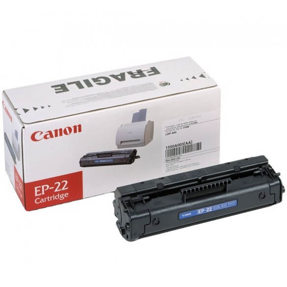 canon ep-22 black toner cartridge 1550a003 canon ep-22 black toner cartridge
