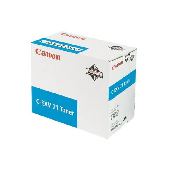 Canon C-EXV 21 cartouche de toner cyan d'origine Canon - 1