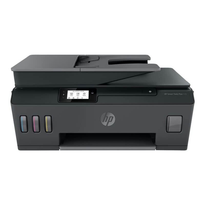HP Smart Tank Plus 570 Imprimante tout en un - Jet d'encre couleur - 3 ans  d'encre inclus (Photocopie, Scan, Impression, Chargeur automatique de  documents, A4, HP Smart, AirPrint, Wifi) : : Informatique