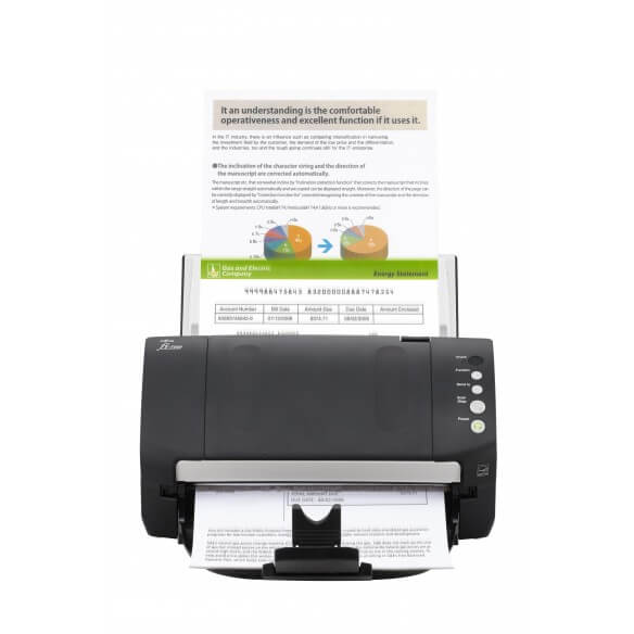 Fujitsu fi-7140 Scanner Recto-verso jusqu'à 40 ppm avec Chargeur  automatique de documents, USB