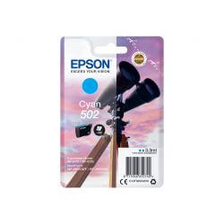 Epson 502 - cyan cartouche d'encre d'origine Epson - 1